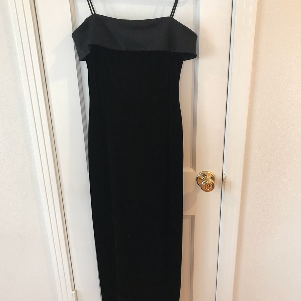 90s throwback Velvet Gown